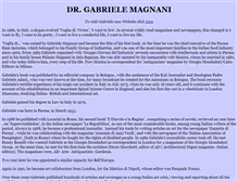 Tablet Screenshot of gabrielemagnani.com